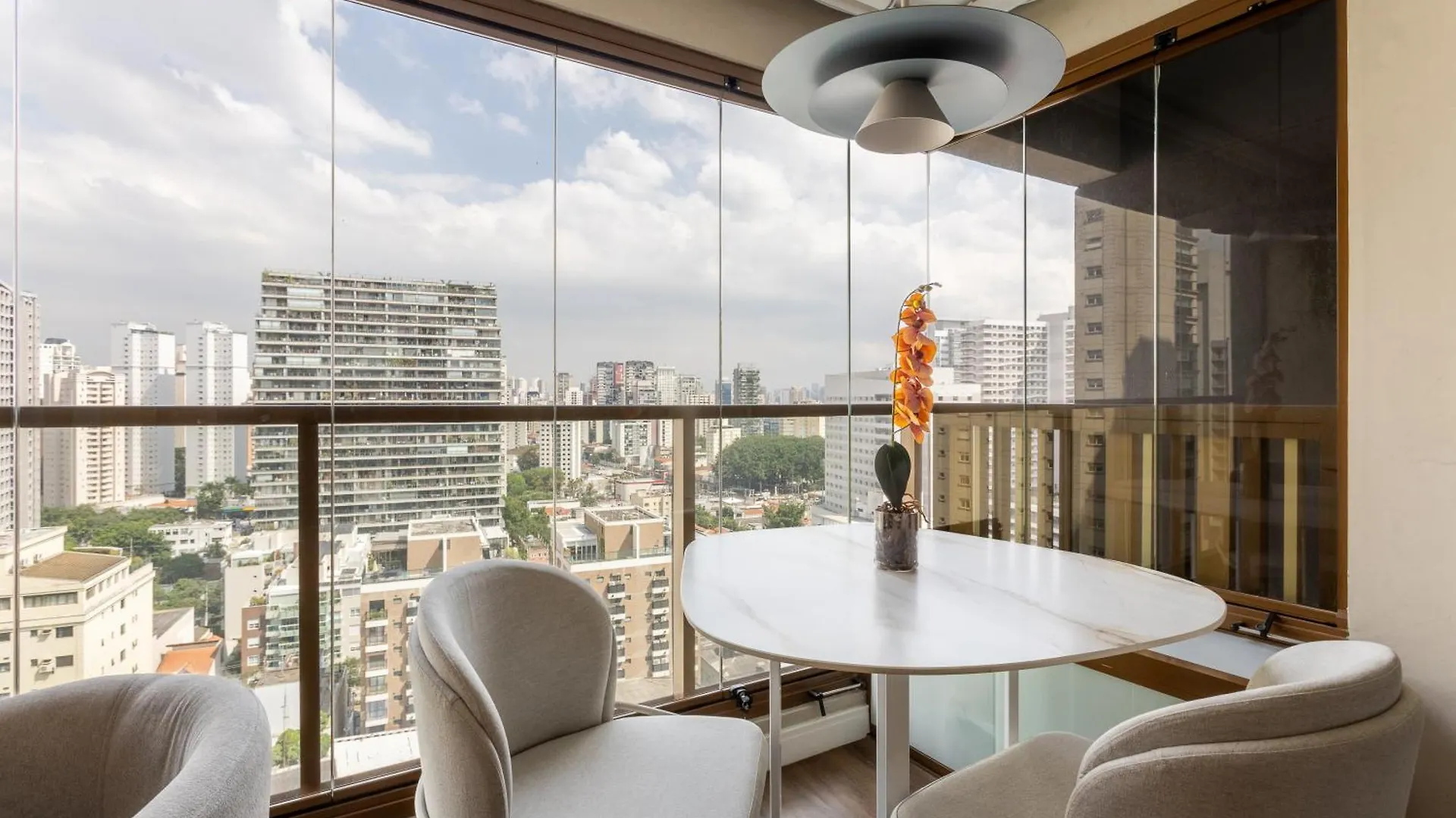 Doru | Vista Panoramica | Gym & Piscina Rooftop Sao Paulo Apartment